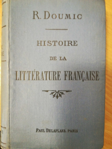 Histoire de la littrature francaise