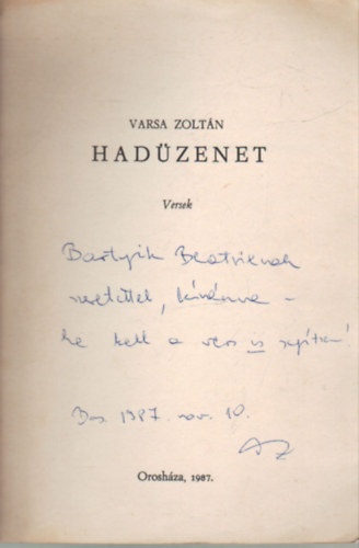 Hadzenet- versek