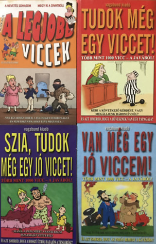 Hallk kos Szllsi Pter - Viccek knyvcsomag (4 ktet)