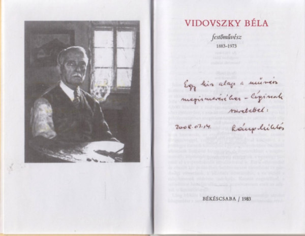 Vidovszky Bla festmvsz