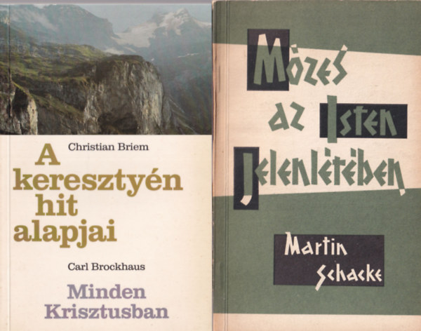Martin Schacke, Gerhard Salomon, Richard Bennett Christian Briem - 4 db vallsi knyv : Isten keresse + Mirt szenvednk? + Mzes az Isten jelentltben + A keresztyn hit alapjai