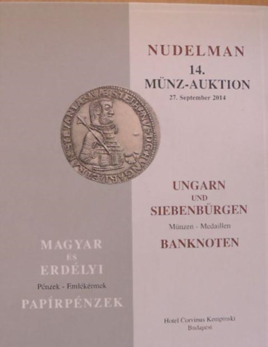 Nudelman Lszl - Nudelman 14. Mnz-Auktion 27. September 2014