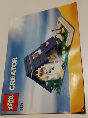 3 darab LEGO creator �sszeszerel�si �tmutat� (5891)