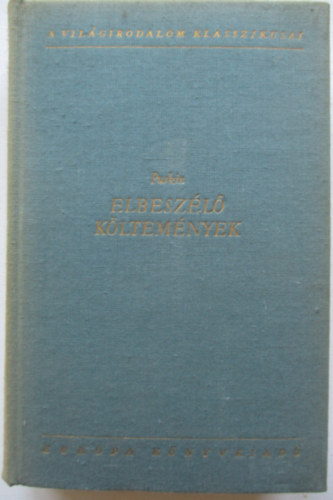 Elbeszl kltemnyek