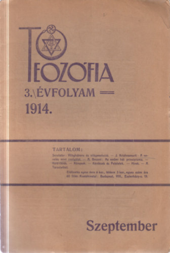 Teoz�fia 1914. szeptember
