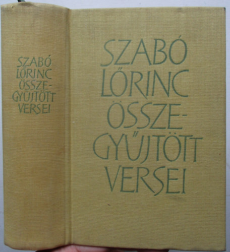 Szab� L�rinc �sszegy�jt�tt versei