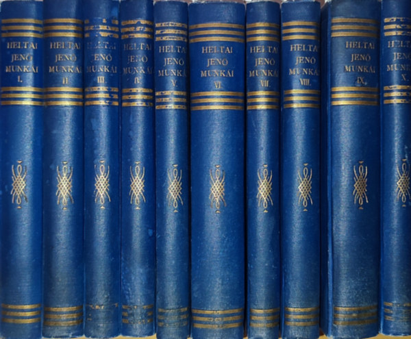 Heltai Jen� munk�i I-X.