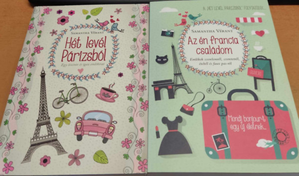 2 db Samantha Verant: Ht levl Prizsbl + Az n francia csaldom