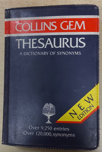 Collins Gem Thesaurus, A dictionary of synonyms