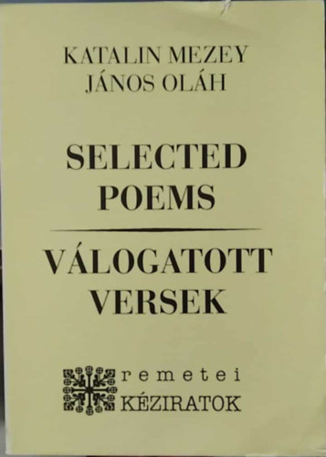 Selected Poems - V�logatott versek