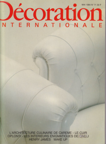 Dcoration Internationale - mai 1984