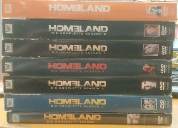 Homeland Die Komplete 1-7 Season (28 DVD)
