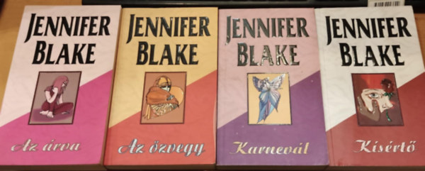 4 db Jennifer Blake: Az rva + Az zvegy + Karnevl + Ksrt