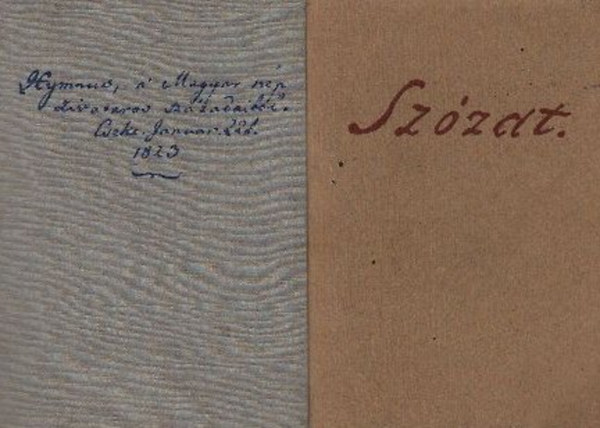 Szzat + Himnusz (A gondolattl a vilghrig)- 2 m