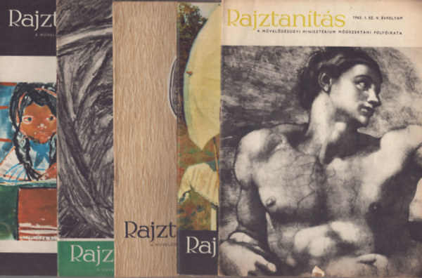 Rajztants - Az Oktatsi Minisztrium mdszertani folyirata - V.vf. 1963/1-6.szm teljes vfolyam