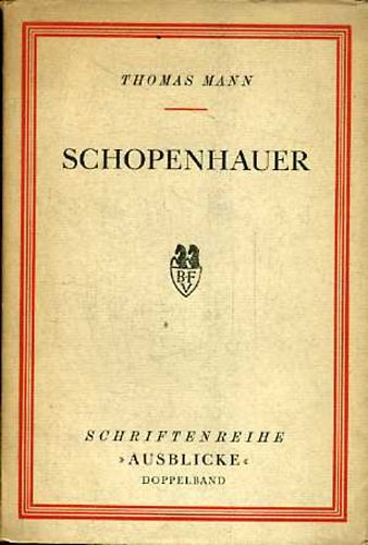Schopenhauer (nmet nyelv)- I. kiads