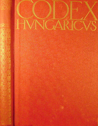 Codex Hungaricus - Magyar trvnyek - 1921. vi trvnycikkek az sszes l trvnyek trgymutatjval