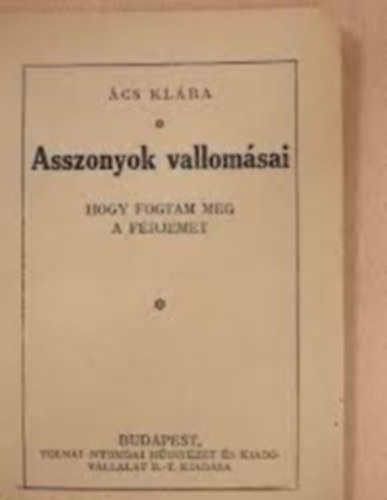 Asszonyok vallom�sai