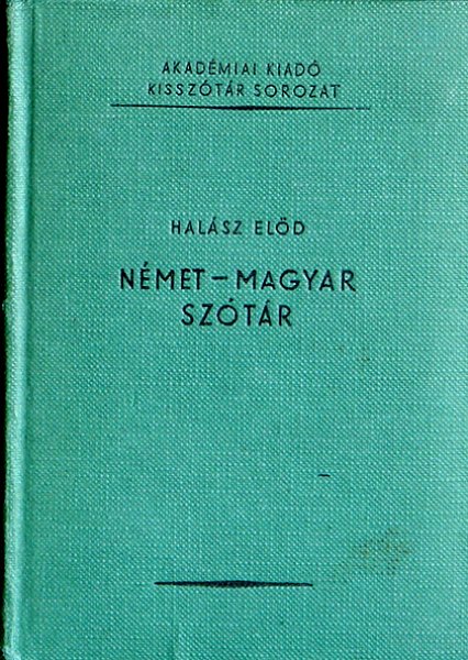 Halsz Eld - Nmet-magyar sztr