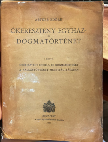 keresztny egyhz- s dogmatrtnet I. (Unicus!)