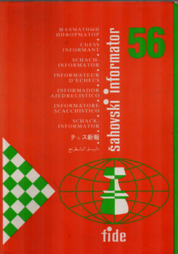 S. I. Chess Informant Ltd. - Sahovski informator 56 - Chess informator