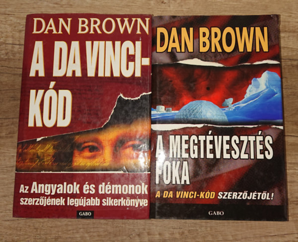 Dan Brown - Dan Brown 2 lebilincsel� reg�nye: A Da Vinci-k�d, A megt�veszt�s foka