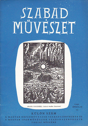 Szabad Mvszet kln szm 1949.