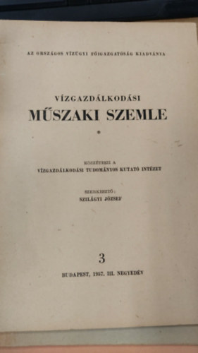 Vízgazdálkodási műszaki szemle