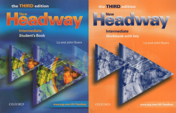 Liz s John Soars - New Headway Intermediate Student's Book + New Headway Intermediate Workbook with key. The third edition.