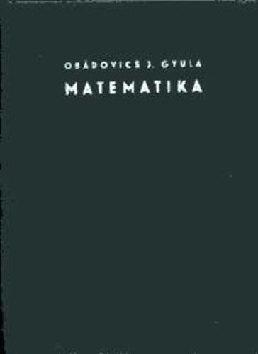 Obdovics J. Gyula - Matematika (Obdovics)