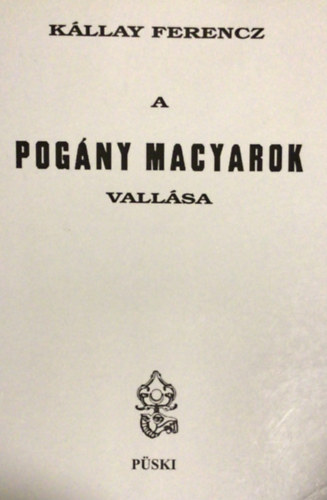 A pogny magyarok vallsa