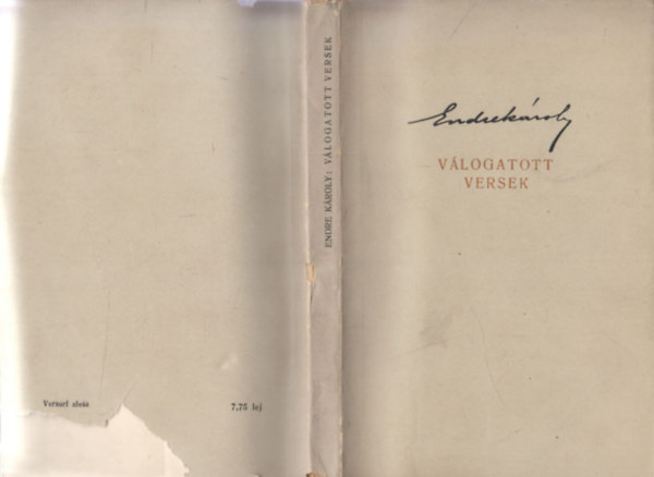 V�logatott versek (dedik�lt)