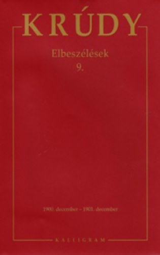 Krdy Gyula sszegyjttt Mvei 26. - Elbeszlsek 9.