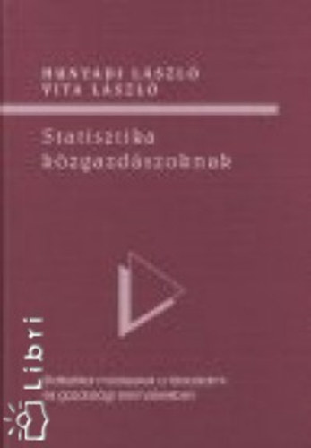 Hunyadi Lszl-Vita Lszl - Statisztika kzgazdszoknak