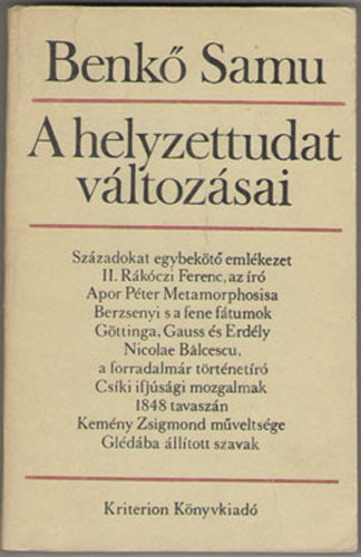A helyzettudat v�ltoz�sai
