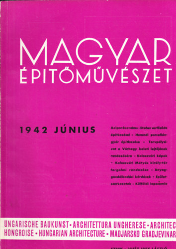 Magyar �p�t�m�v�szet 1942.