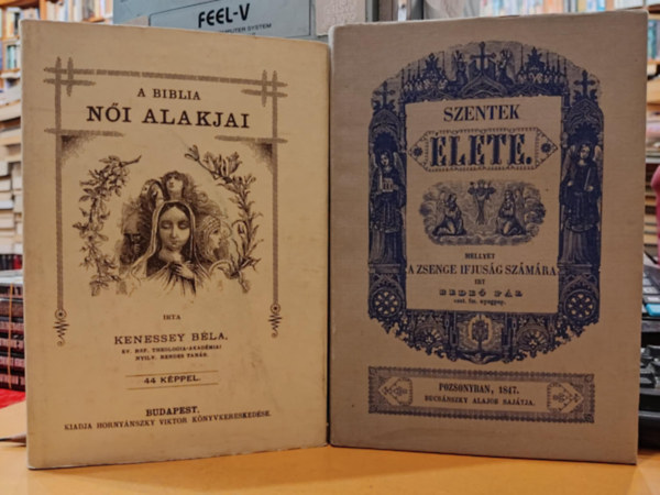 2 db A Biblia ni alakjai + Szentek lete