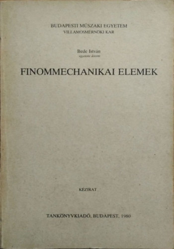 Finommechanikai elemek