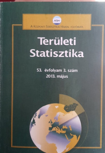 Terleti statisztika 2013 mjus (53.) vfolyam 3.szm