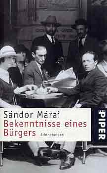 M�rai S�ndor - Bekenntnisse eines B�rgers