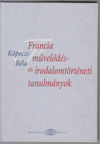 Francia mvelds- s irodalomtrtneti tanulmnyok