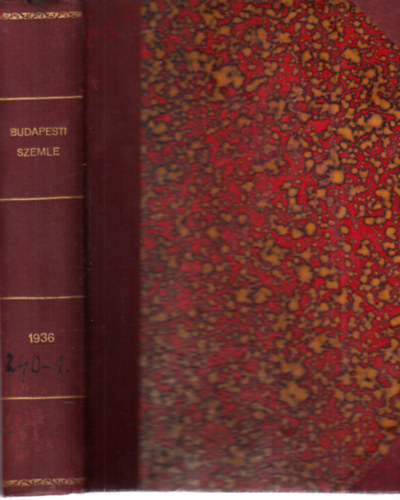 Voinovich Gza - Budapesti Szemle 240. ktet - 698.,699.,700. szm