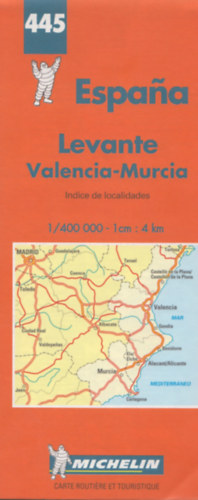 Espana - Levante, Valencia-Murcia 1/400 000