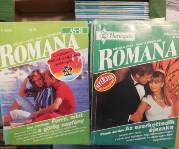 Harlequin - 168 db Romana romantikus fzet