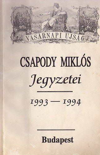 Csapody Mikls jegyzetei 1993-1994
