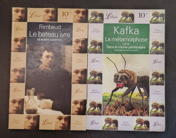Rimbaud Franz Kafka - Francia nyelv iskolai ktelez olvasmnyok