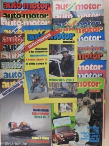 Aut-Motor 1986. vfolyam ( 1- 24. szm)