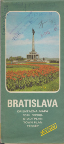 Bratislava (Orientan mapa, trkp)
