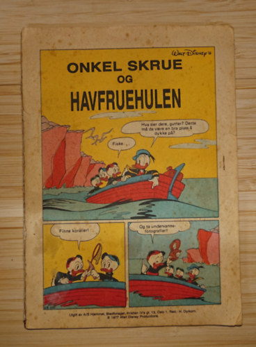 Onkel Skrue og Havfruehulen