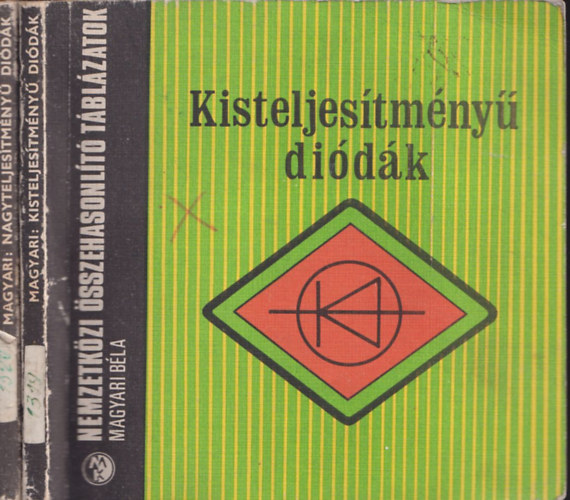 Magyari B�la - 2 db. Nemzetk�zi �sszehasonl�t� t�bl�zatok (Nagyteljes�tm�ny� di�d�k + Kisteljes�tm�ny� di�d�k)